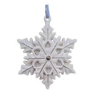 Pandora Limited Edition 2015 Snowflake Ceramic Ornament